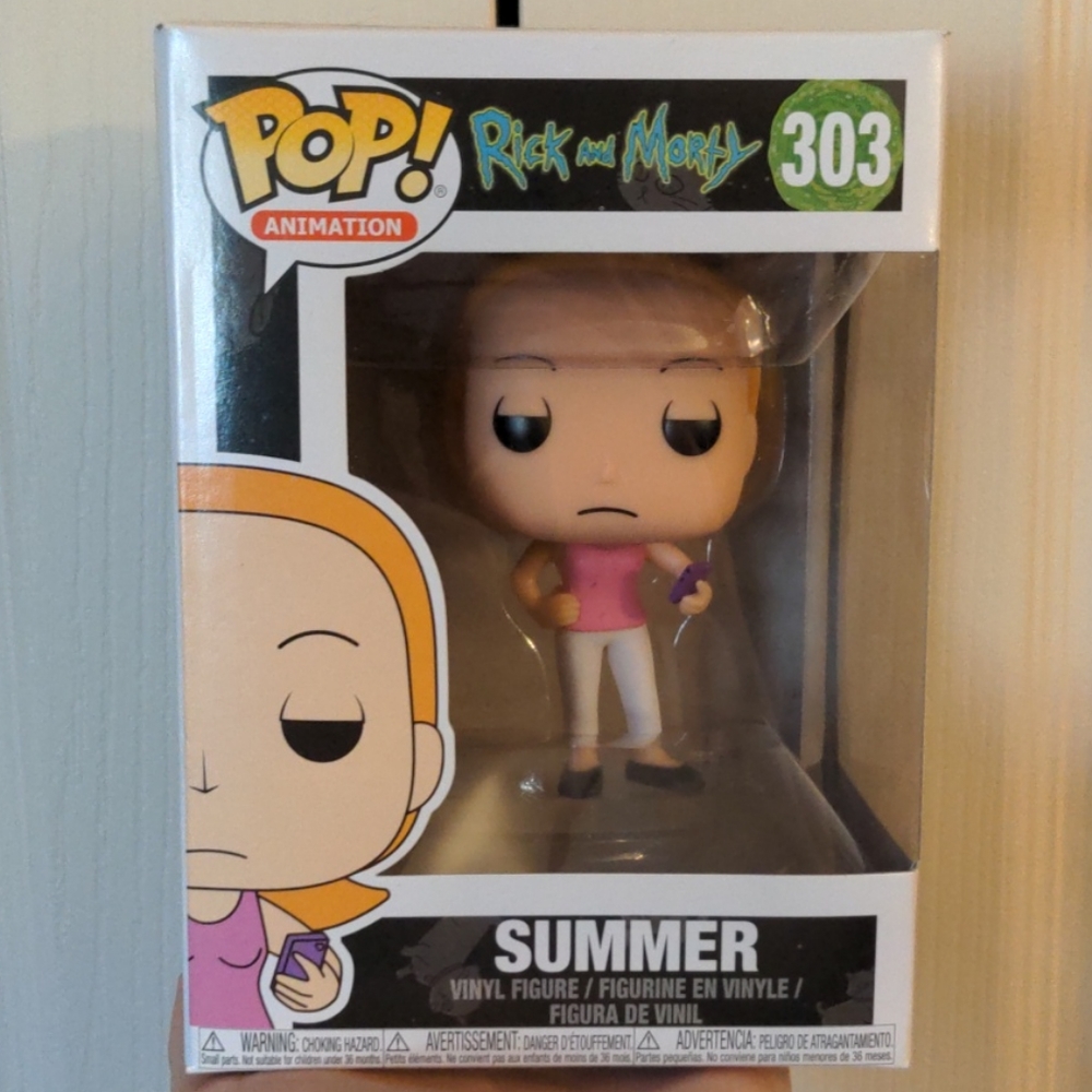 Rick and Morty Summer Pop Funko